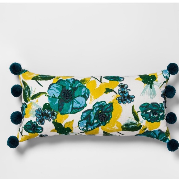opalhouse teal pillow